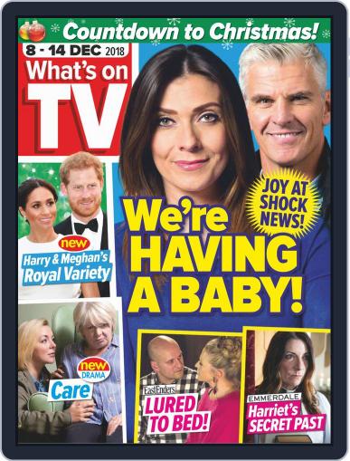 What's on TV December 8th, 2018 Digital Back Issue Cover