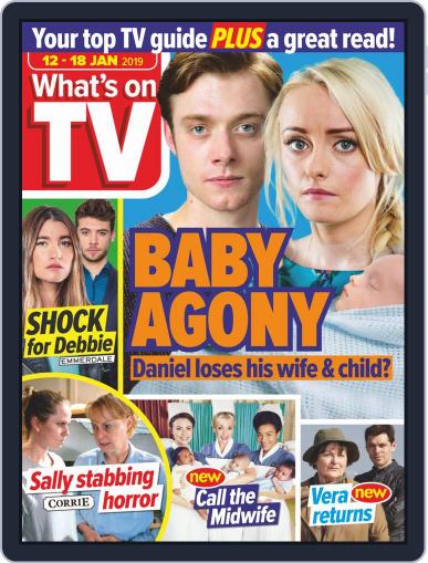 What's on TV January 12th, 2019 Digital Back Issue Cover