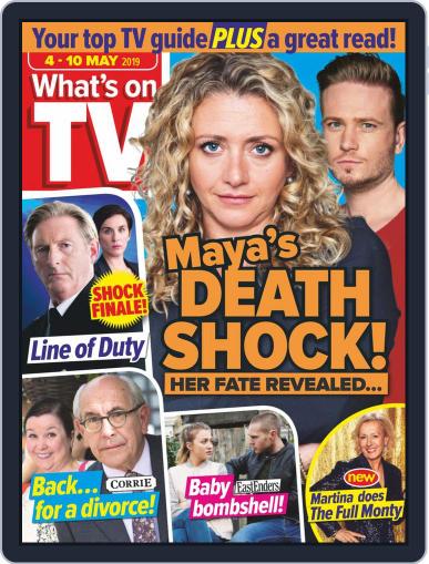 What's on TV May 4th, 2019 Digital Back Issue Cover