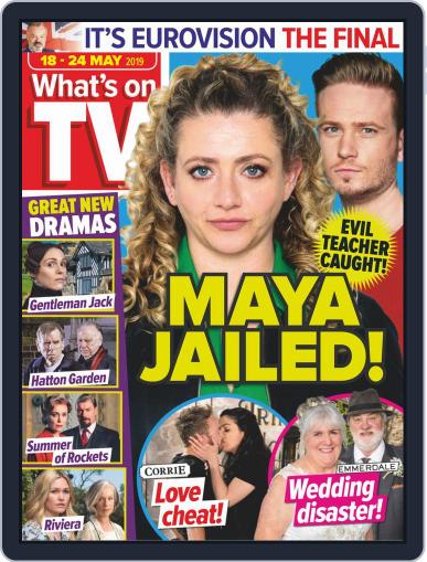 What's on TV May 18th, 2019 Digital Back Issue Cover