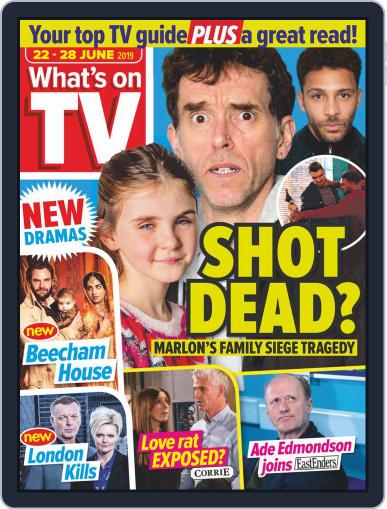 What's on TV June 22nd, 2019 Digital Back Issue Cover