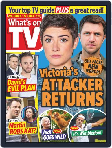 What's on TV June 29th, 2019 Digital Back Issue Cover