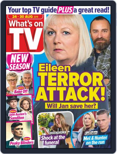 What's on TV August 24th, 2019 Digital Back Issue Cover