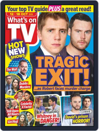What's on TV October 12th, 2019 Digital Back Issue Cover