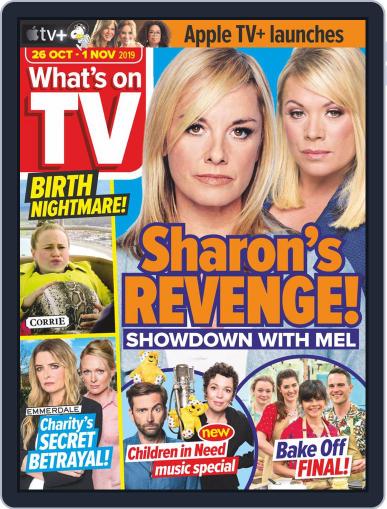 What's on TV October 26th, 2019 Digital Back Issue Cover