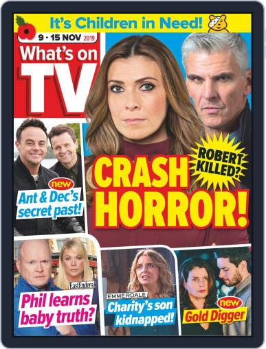 What's on TV November 9th, 2019 Digital Back Issue Cover