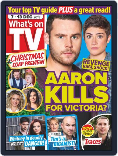 What's on TV December 7th, 2019 Digital Back Issue Cover