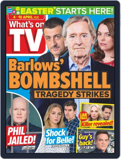 What's on TV April 4th, 2020 Digital Back Issue Cover