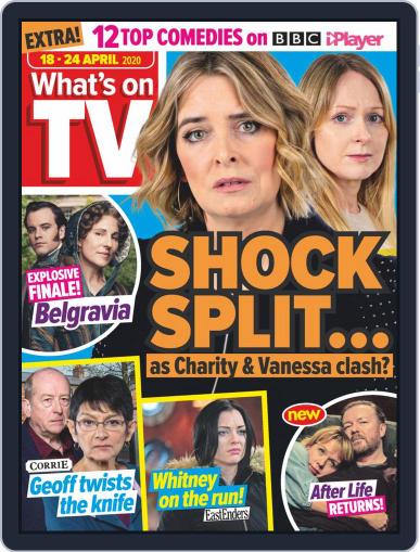 What's on TV April 18th, 2020 Digital Back Issue Cover