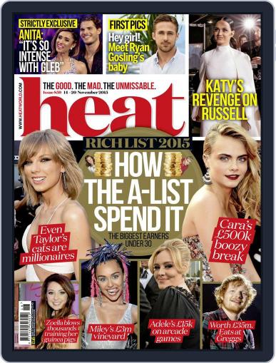 Heat November 10th, 2015 Digital Back Issue Cover