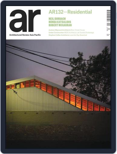 Architectural Review Asia Pacific October 2nd, 2013 Digital Back Issue Cover