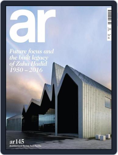 Architectural Review Asia Pacific June 1st, 2016 Digital Back Issue Cover