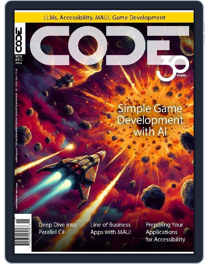 CODE November 1st, 2024 Digital Back Issue Cover