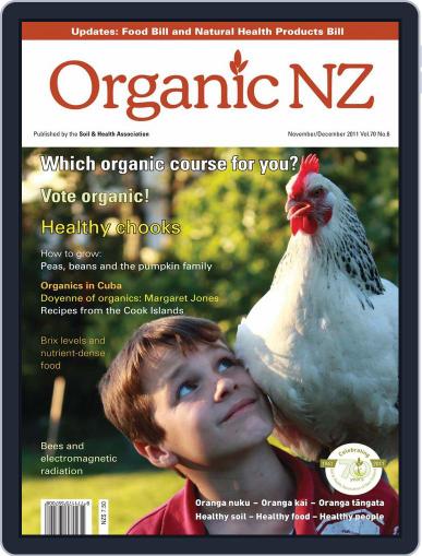 Organic NZ (Digital) October 24th, 2011 Issue Cover