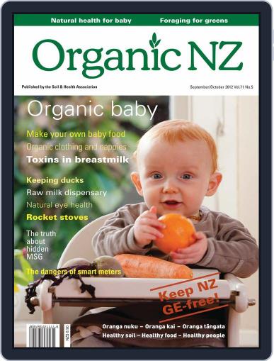 Organic NZ (Digital) August 23rd, 2012 Issue Cover