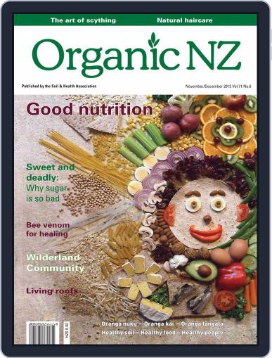 Organic NZ (Digital) October 18th, 2012 Issue Cover