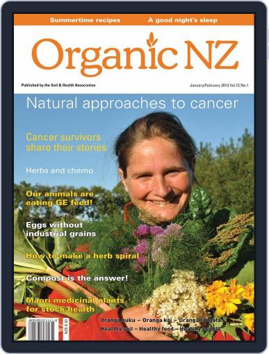 Organic NZ (Digital) January 1st, 2013 Issue Cover