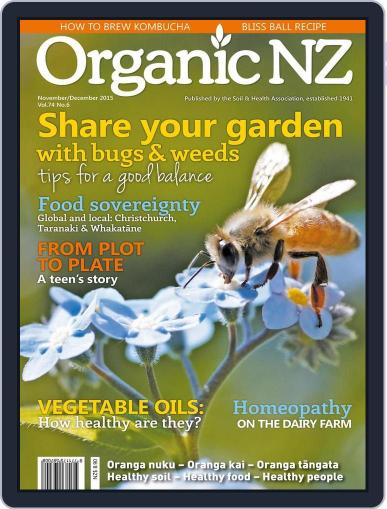 Organic NZ October 25th, 2015 Digital Back Issue Cover