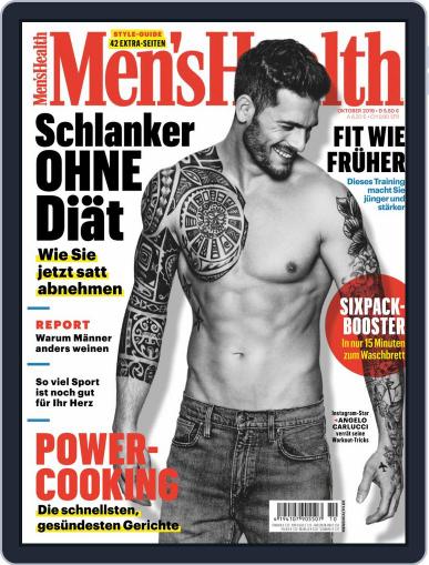 Men’s Health Deutschland October 1st, 2019 Digital Back Issue Cover