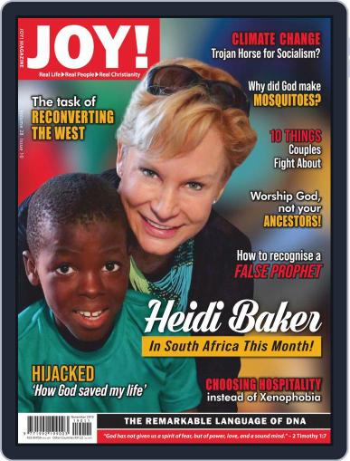 Joy! November 1st, 2019 Digital Back Issue Cover