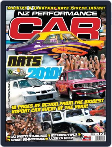 NZ Performance Car March 7th, 2010 Digital Back Issue Cover