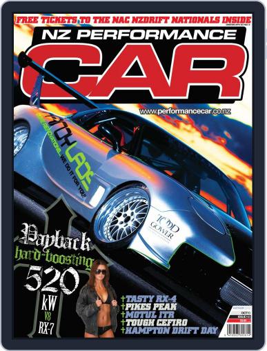 NZ Performance Car August 29th, 2010 Digital Back Issue Cover