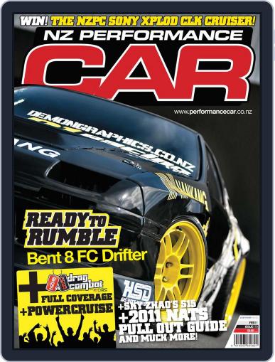 NZ Performance Car December 29th, 2010 Digital Back Issue Cover