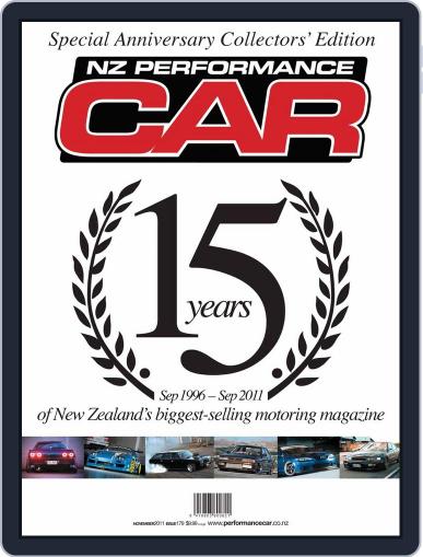 NZ Performance Car September 26th, 2011 Digital Back Issue Cover