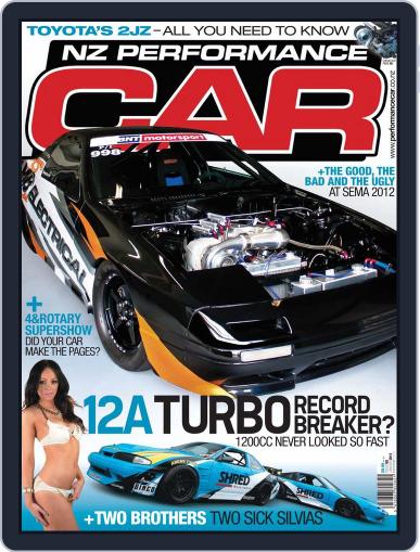 NZ Performance Car November 20th, 2012 Digital Back Issue Cover