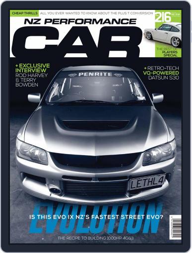 NZ Performance Car October 16th, 2014 Digital Back Issue Cover