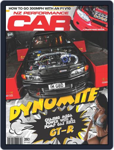 NZ Performance Car August 1st, 2018 Digital Back Issue Cover