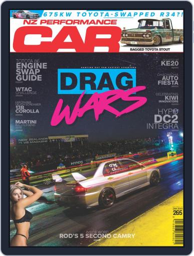 NZ Performance Car January 1st, 2019 Digital Back Issue Cover