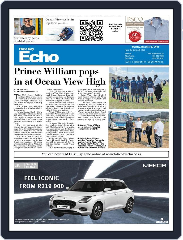 False Bay Echo (Digital) Subscription