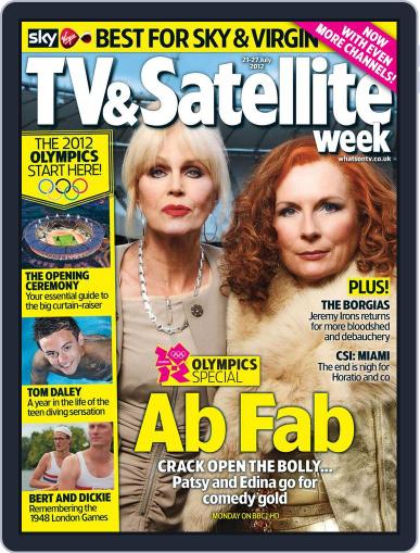 TV&Satellite Week July 16th, 2012 Digital Back Issue Cover