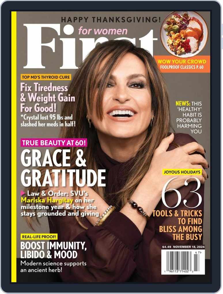 First for Women November 18, 2024 (Digital) - DiscountMags.com
