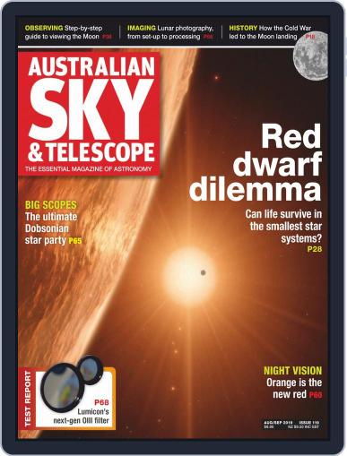 Australian Sky & Telescope August 1st, 2019 Digital Back Issue Cover