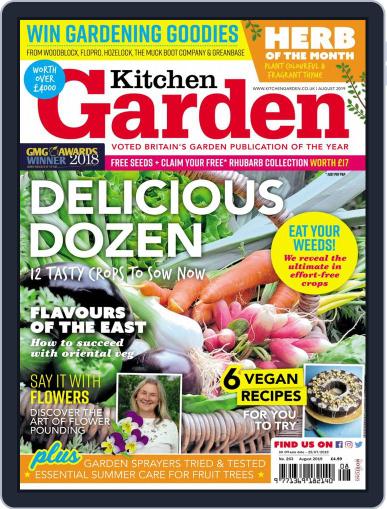 Kitchen Garden August 1st, 2019 Digital Back Issue Cover