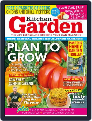 Kitchen Garden January 1st, 2020 Digital Back Issue Cover