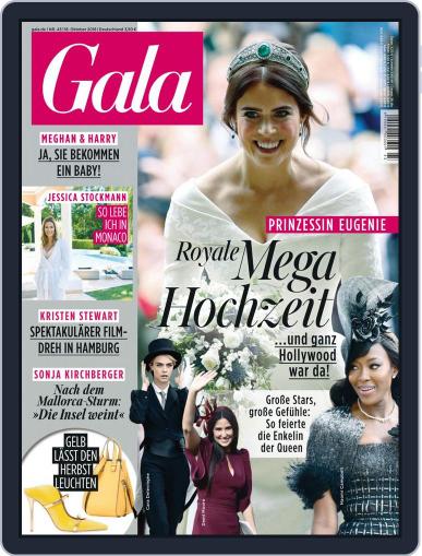 Gala October 18th, 2018 Digital Back Issue Cover
