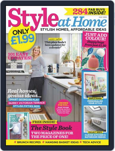 Style At Home United Kingdom May 1st, 2019 Digital Back Issue Cover
