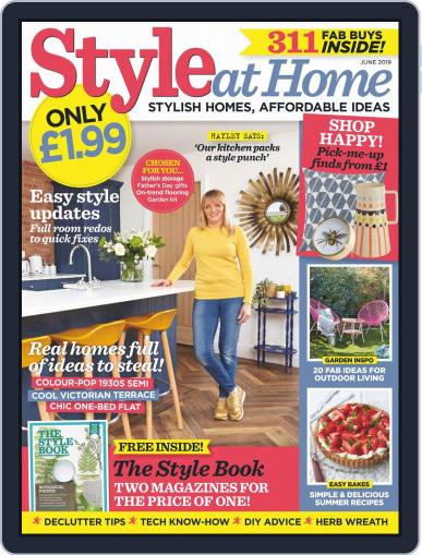 Style At Home United Kingdom June 1st, 2019 Digital Back Issue Cover