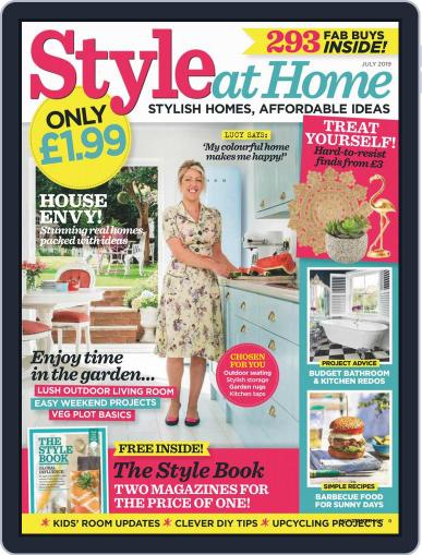 Style At Home United Kingdom July 1st, 2019 Digital Back Issue Cover