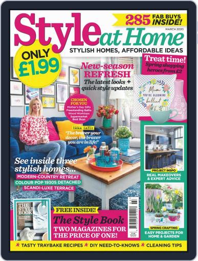 Style At Home United Kingdom March 1st, 2020 Digital Back Issue Cover