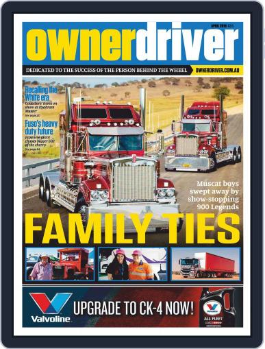 Owner Driver April 1st, 2019 Digital Back Issue Cover