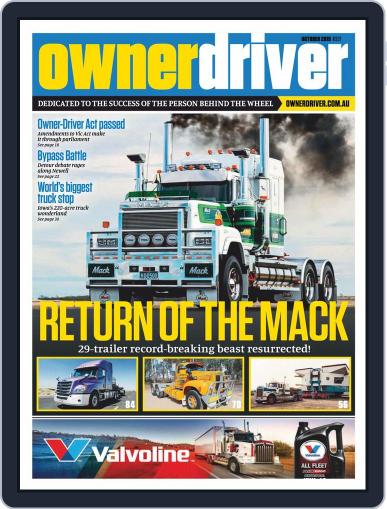 Owner Driver October 1st, 2019 Digital Back Issue Cover
