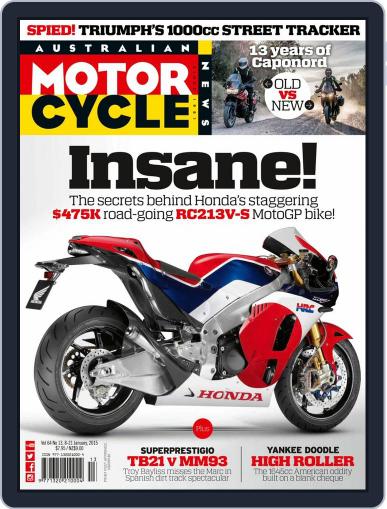 Australian Motorcycle News January 7th, 2015 Digital Back Issue Cover
