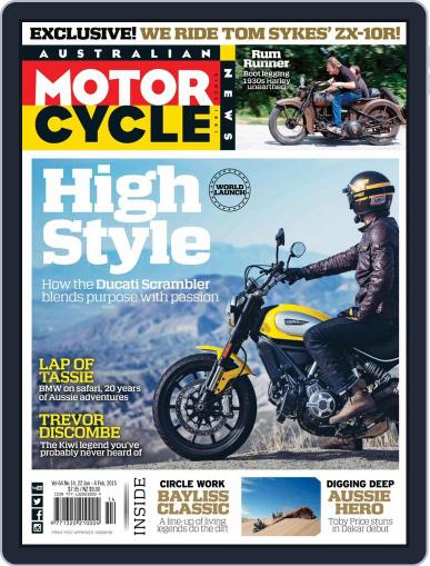 Australian Motorcycle News January 21st, 2015 Digital Back Issue Cover