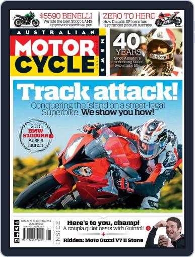 Australian Motorcycle News April 30th, 2015 Digital Back Issue Cover