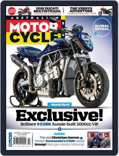 Australian Motorcycle News May 14th, 2015 Digital Back Issue Cover