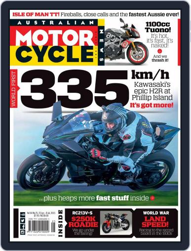 Australian Motorcycle News June 25th, 2015 Digital Back Issue Cover